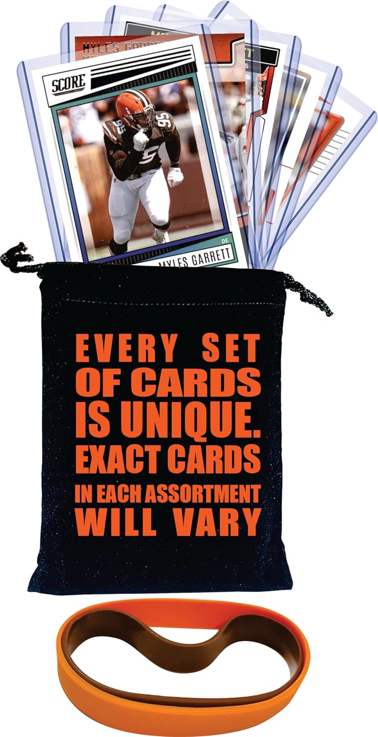 Chaser Myles Garrett (5) Assorted Football Cards Gift Pack - Cleveland Browns - Image 5